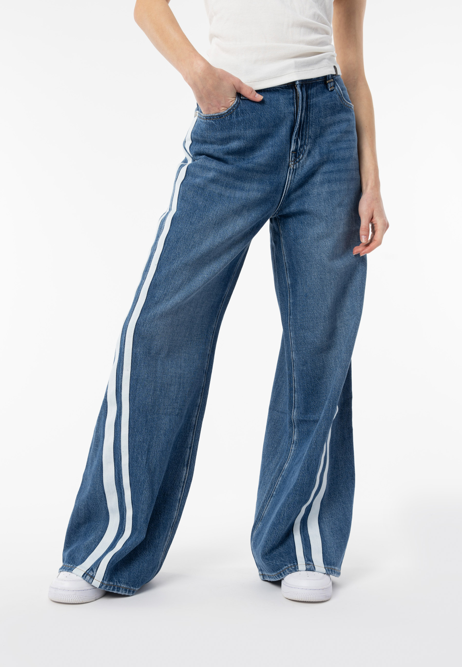 TAMEA STRIPES - denim