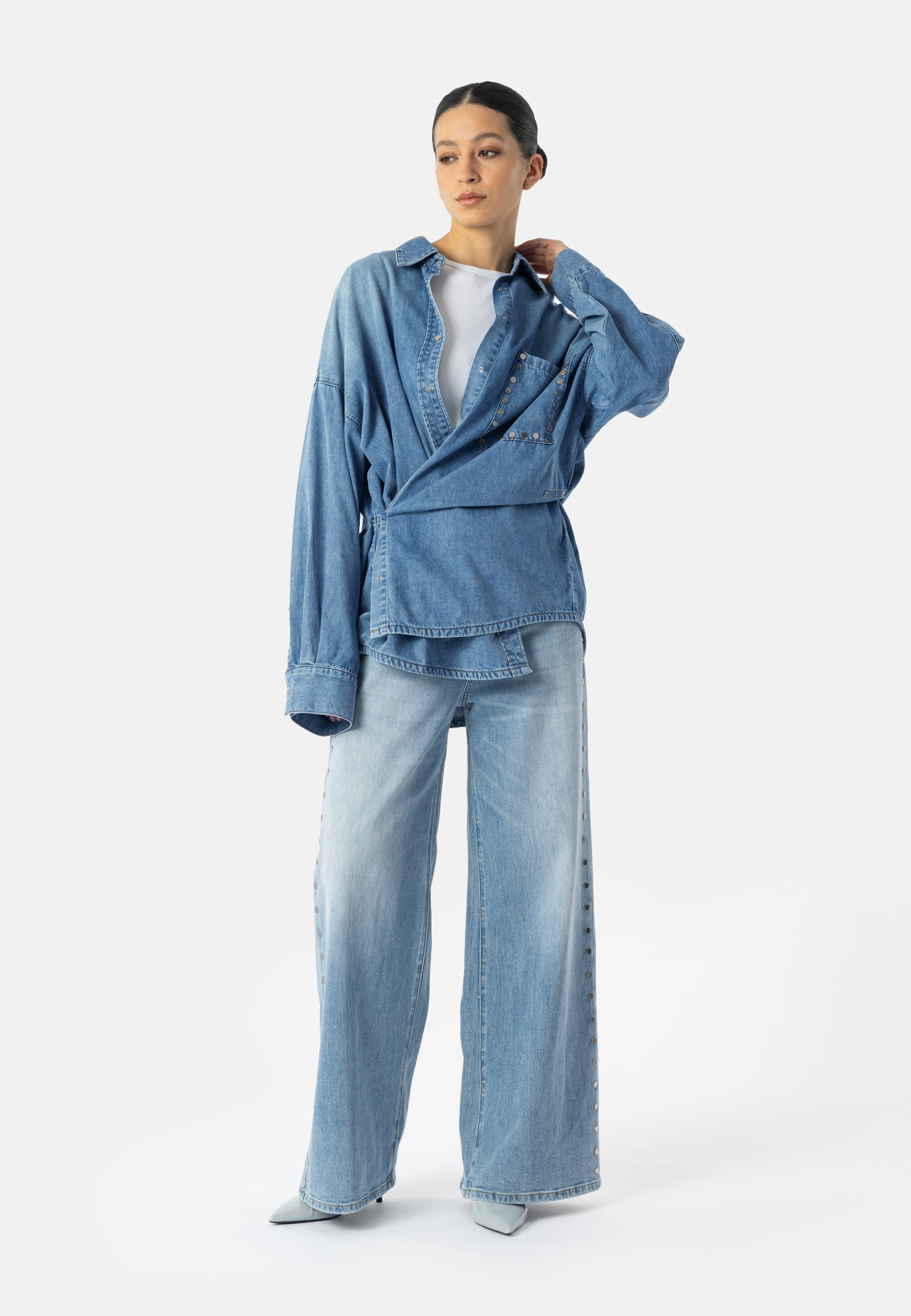 KALEA Rivet - denim