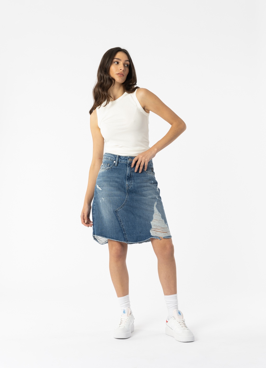 SINA - denim skirt