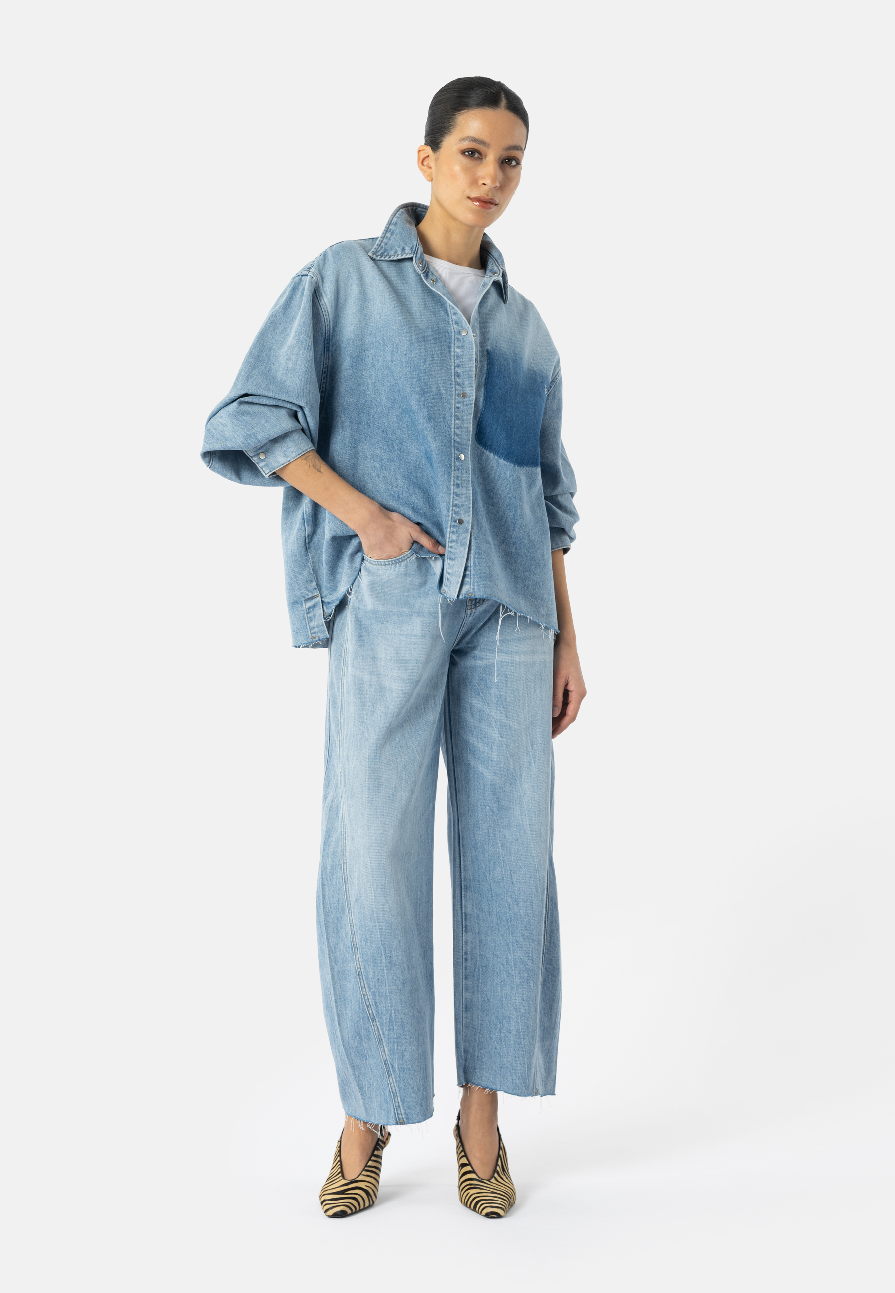 BRIAR - jeans shirt