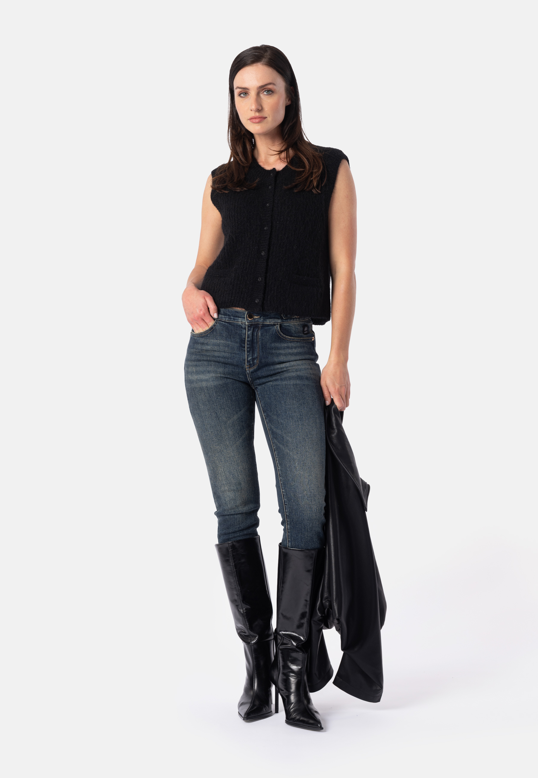 MANOU Gold - denim