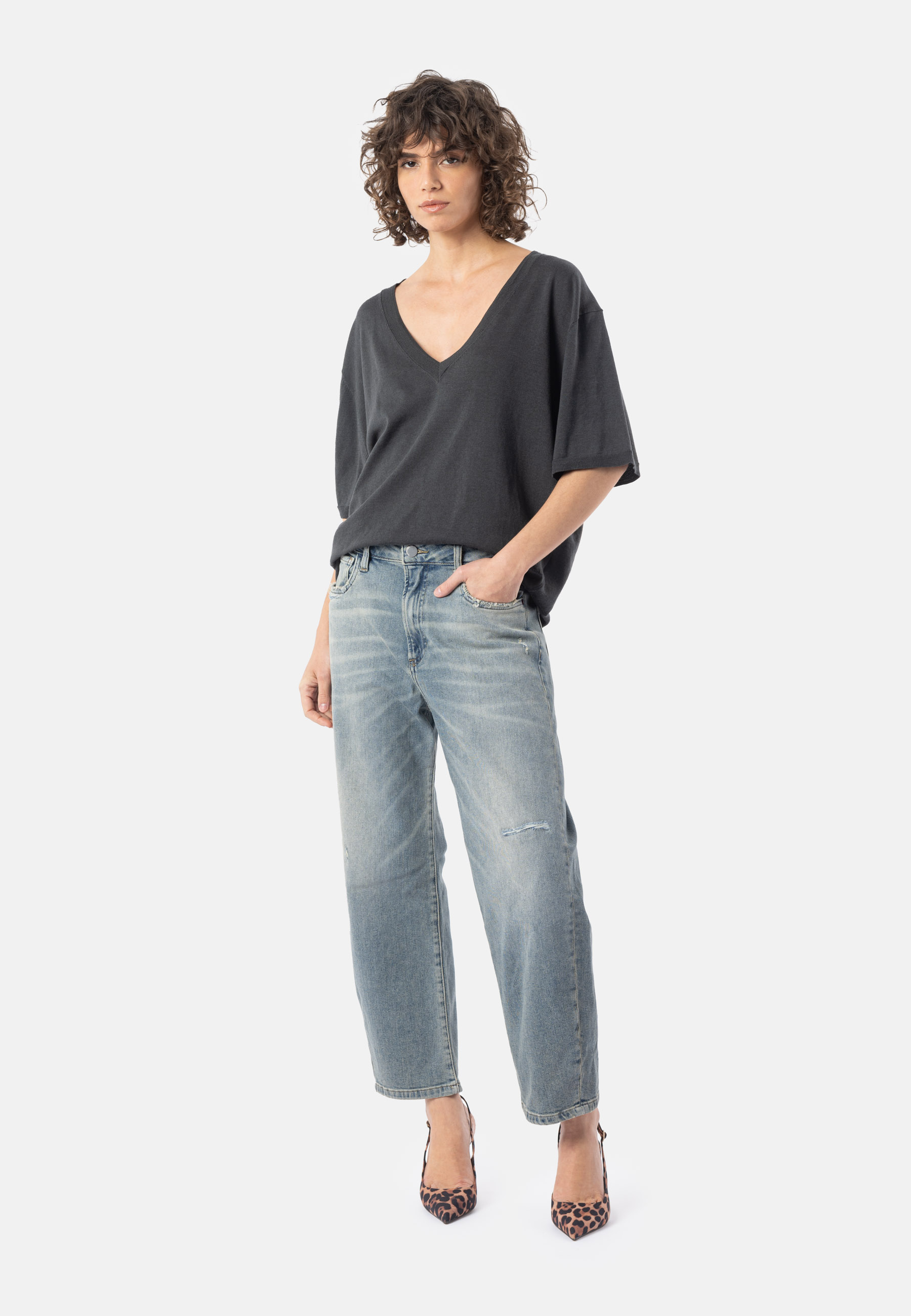 GABRIELLA - knitted t-shirt